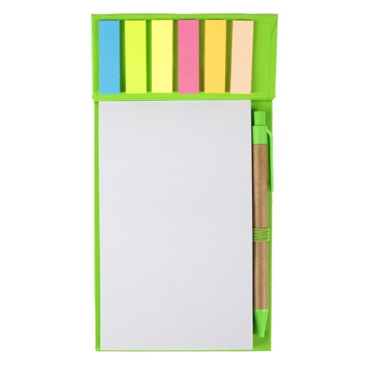 SKY, set za beleške, svetlo zeleni