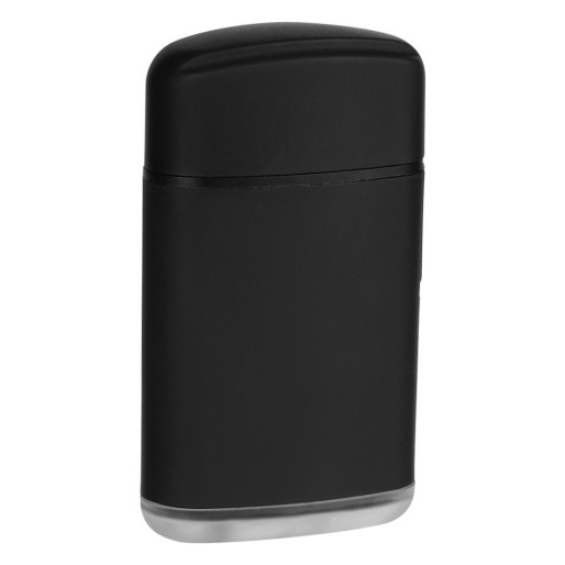 COAL SOFT, plastic electronic lighter with turbo flame, black