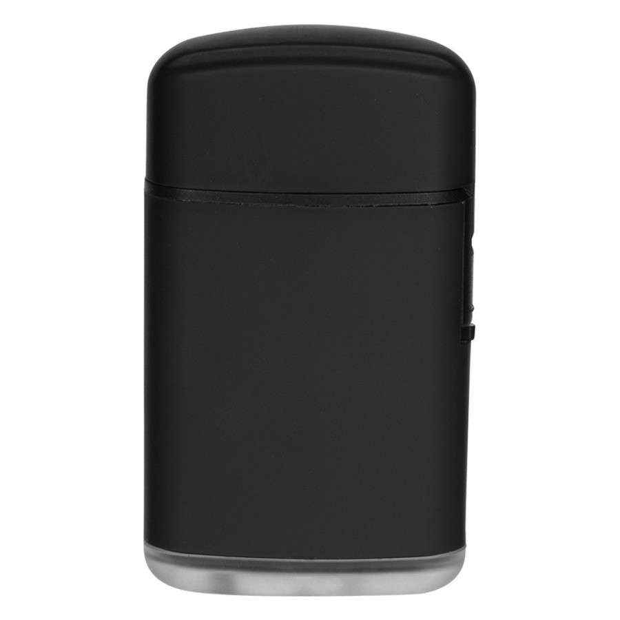 COAL SOFT, plastic electronic lighter with turbo flame, black