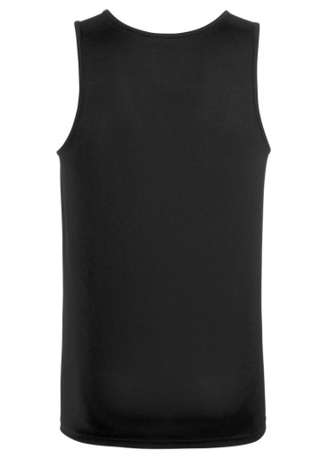 Fruit of the Loom, Performance Vest, Sports Athletic T-Shirt for Men, Black, L