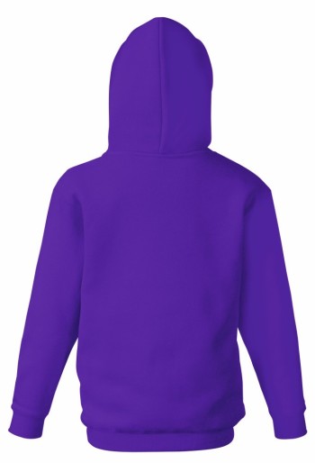 Fruit Of The Loom, Kids Classic Hooded Sweat, duks za decu sa kapuljačom, ljubičasta,, 7-8
