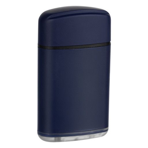 COAL SOFT, plastic electronic lighter with turbo flame, blue