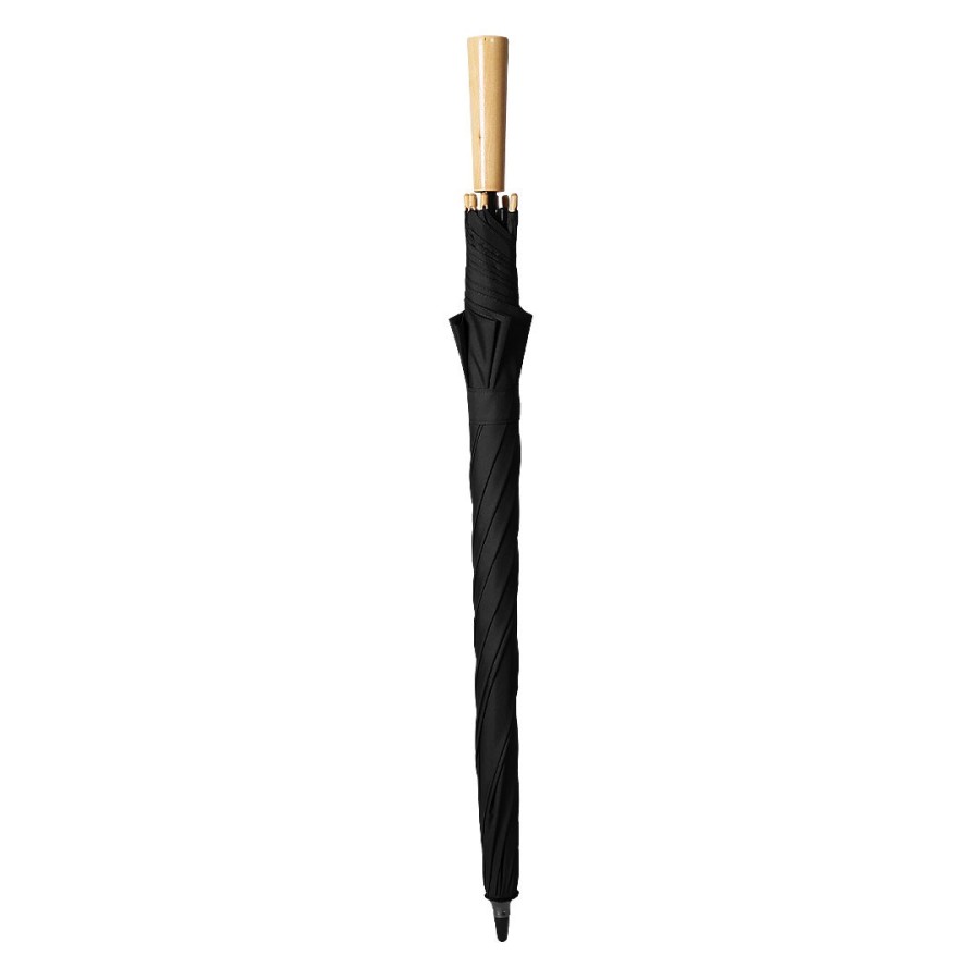 ECOLINE, umbrella with automatic opening, black