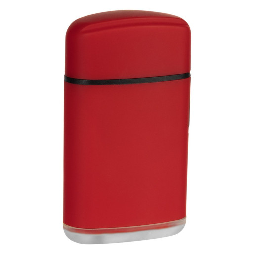 COAL SOFT, plastic electronic lighter with turbo flame, red