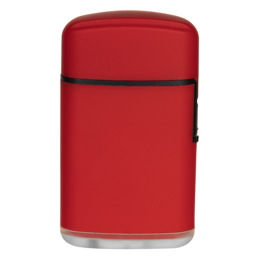COAL SOFT, plastic electronic lighter with turbo flame, red