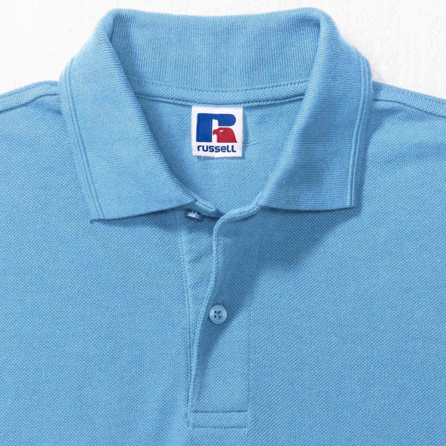 RUSSELL Men's HARDWEAR POLYCOTTON POLO