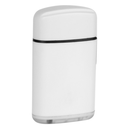 COAL SOFT, plastic electronic lighter with turbo flame, white