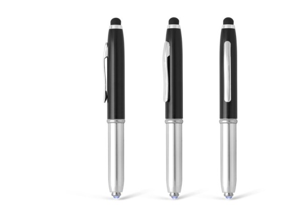 DOTTORE, metalna "touch" hemijska olovka, crna