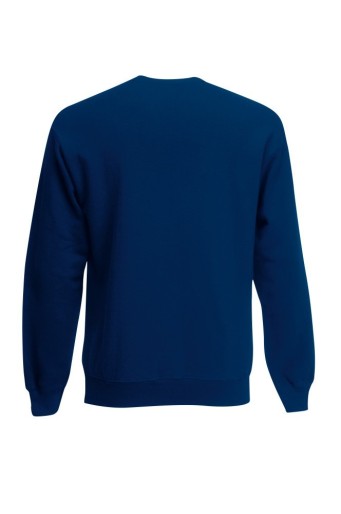 Fruit of the Loom, Classic Set-in Sweat, klasični muški duks, teget, L