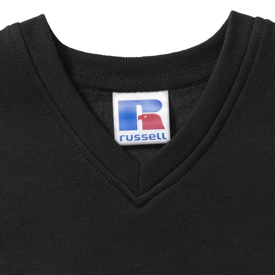 RUSSELL sweatshirt In a neckline