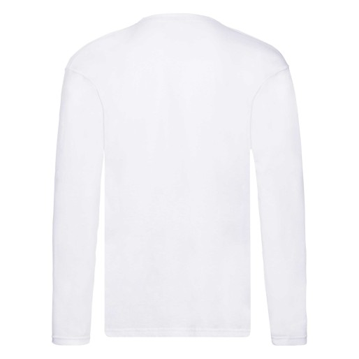 Fruit of the Loom, Original Long Sleeve T, Men's Long Sleeve T-shirt, White, 3XL