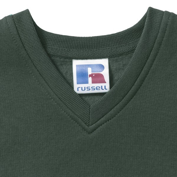 RUSSELL sweatshirt In a neckline