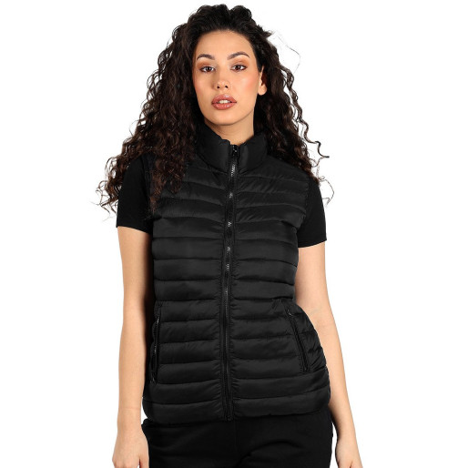 LIBERTY VEST WOMEN, light padded bodywarmer, black