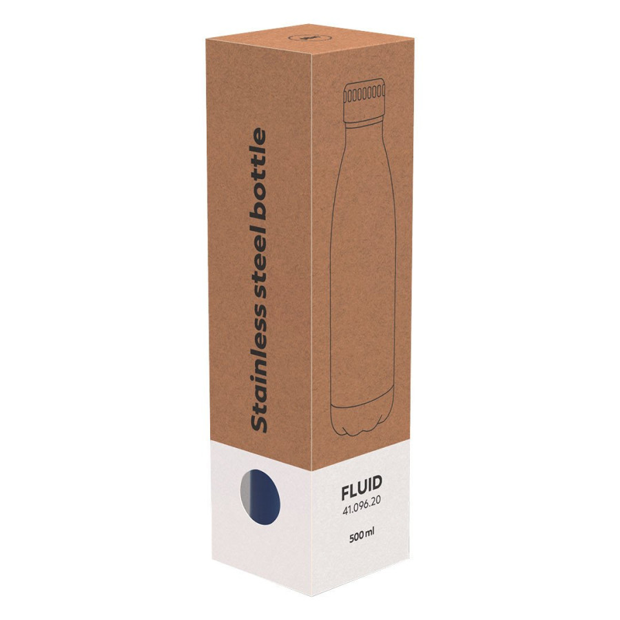 FLUID, vacuum bottle, 500 ml, blue