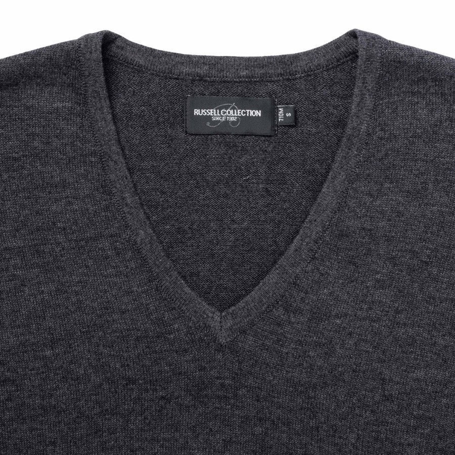 Women's Striped Pullover V-neck