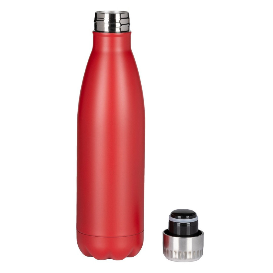 FLUID, vacuum bottle, 500 ml, red