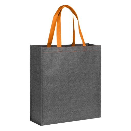 LARA, biodegradable bag, orange