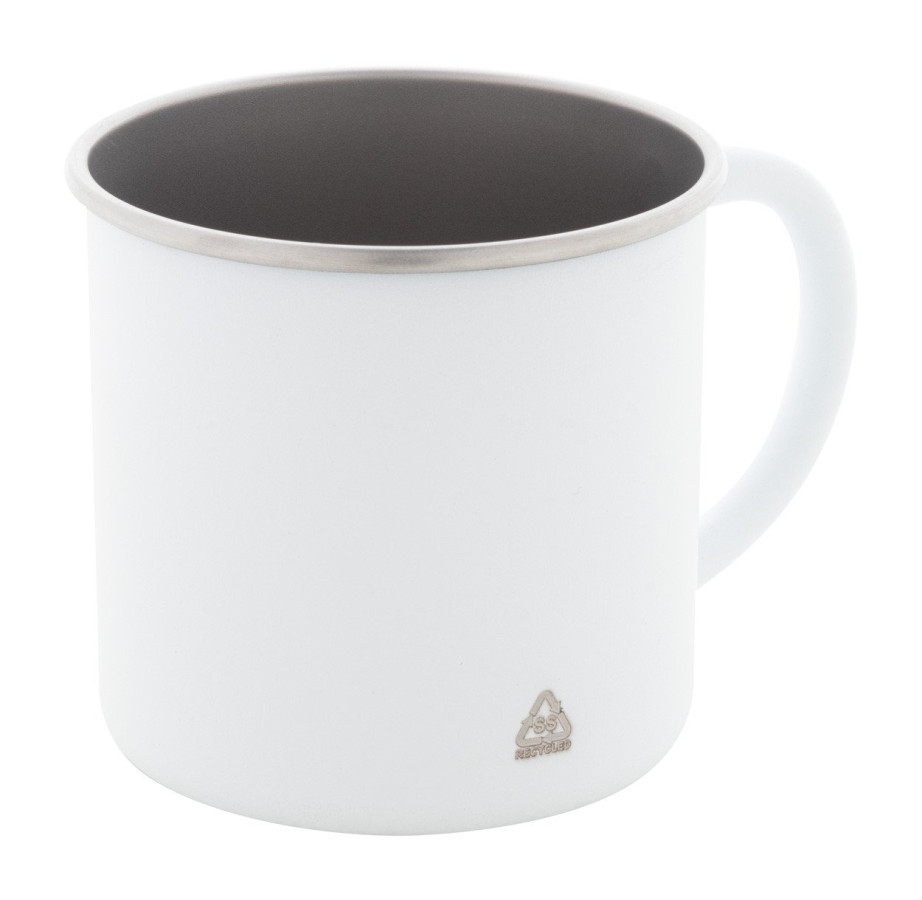 Hossa recycled stainless steel mug