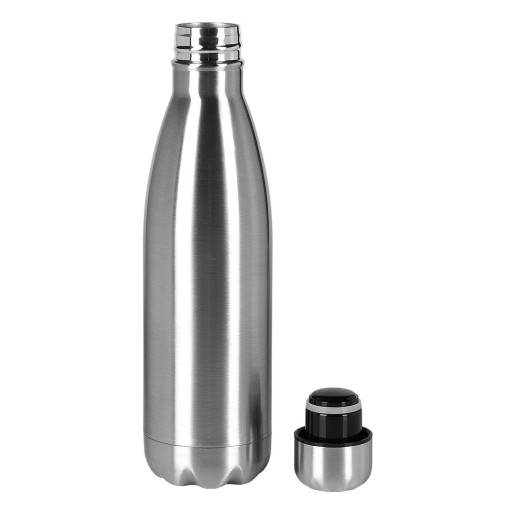 FLUID, vacuum bottle, 500 ml, silver