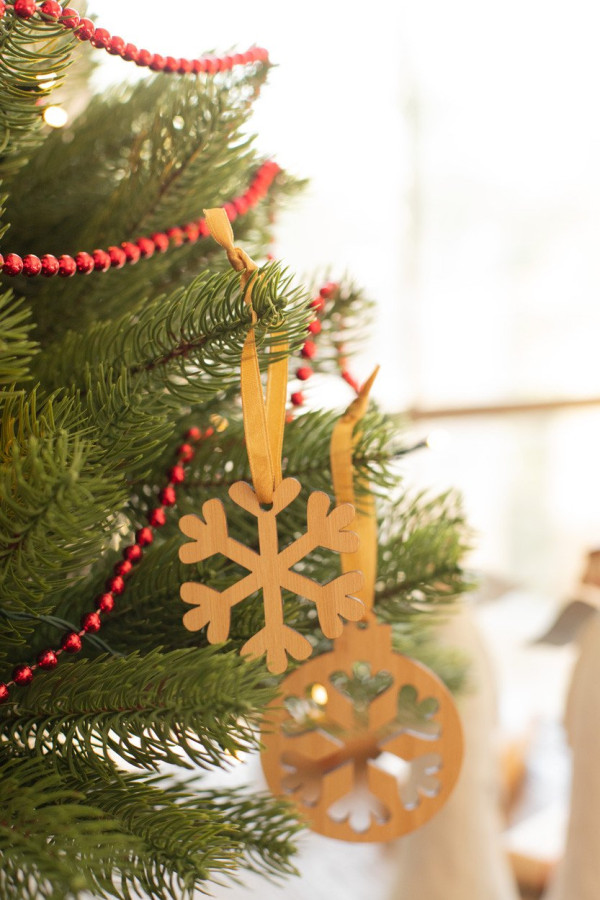 Jerpstad Christmas tree ornament, snowflake