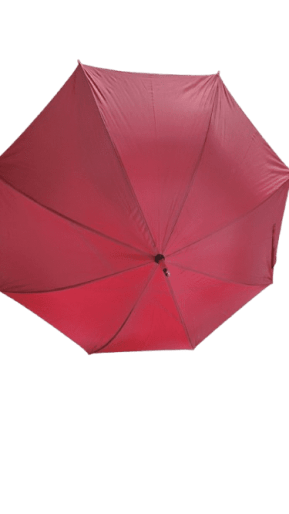 Kišobran. automatsko otvaranje drvena konstrukcija bordo