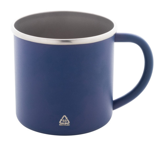 Hossa recycled stainless steel mug