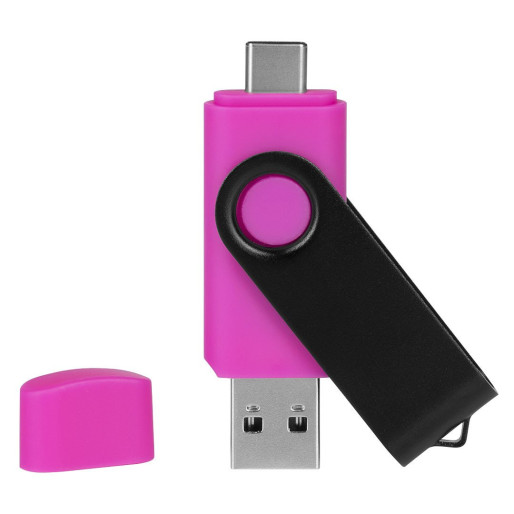 SMART C BLACK, usb flash memory, pink, 8GB