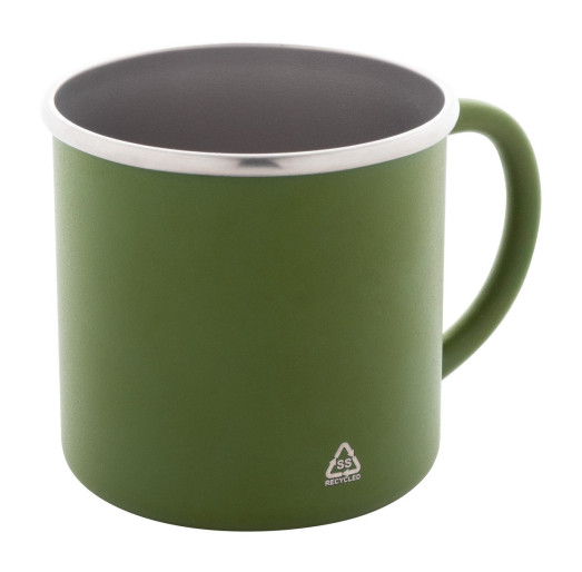 Hossa recycled stainless steel mug