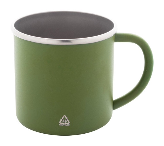 Hossa recycled stainless steel mug