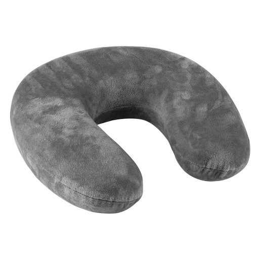 FLY, travel pillow made of memory foam, gray