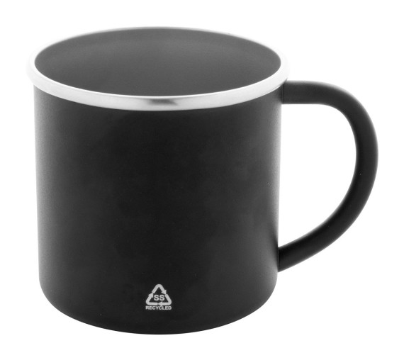 Hossa recycled stainless steel mug