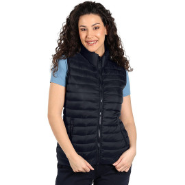 LIBERTY VEST WOMEN, light padded bodywarmer, blue