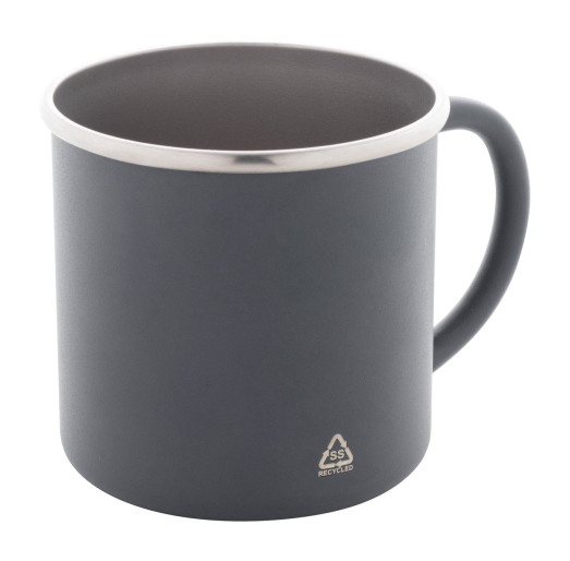 Hossa recycled stainless steel mug