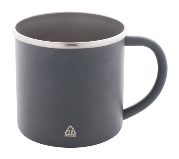 Hossa recycled stainless steel mug