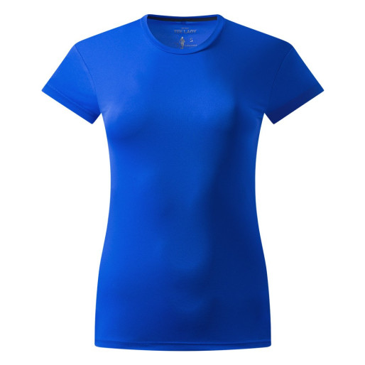 TEE LADY, women's t-shirt, 100% polyester, royal blue