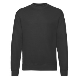 Fruit of the Loom, Classic Set-in Sweat, klasični muški duks, crna, XL