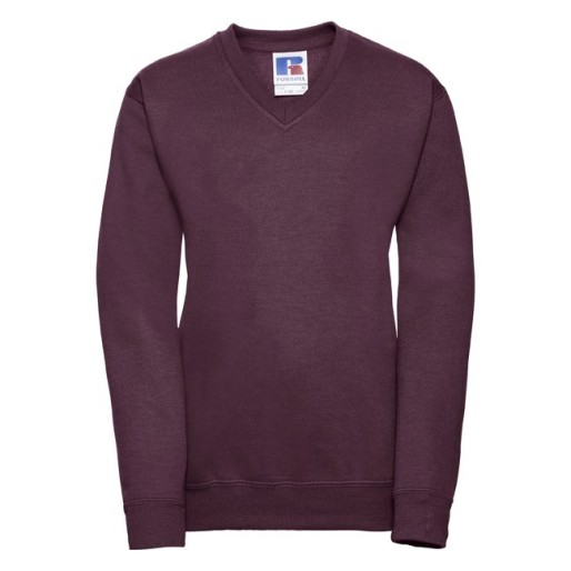 RUSSELL sweatshirt In a neckline
