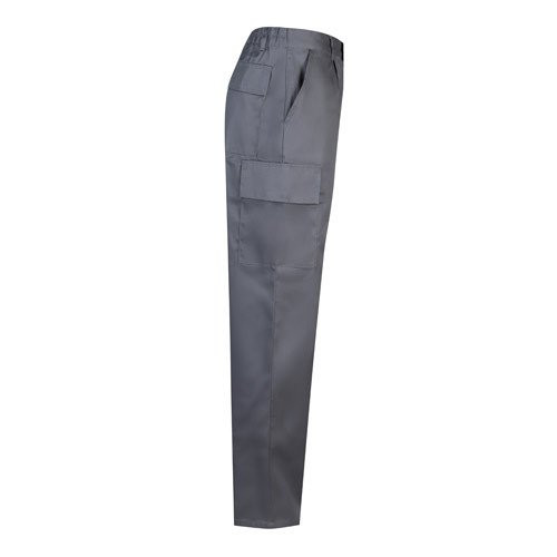 VL AINE. Pantalone od kepera sa više džepova (190g/m²), od pamuka (20%) i poliestera (80%)