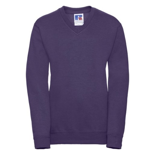 RUSSELL sweatshirt In a neckline