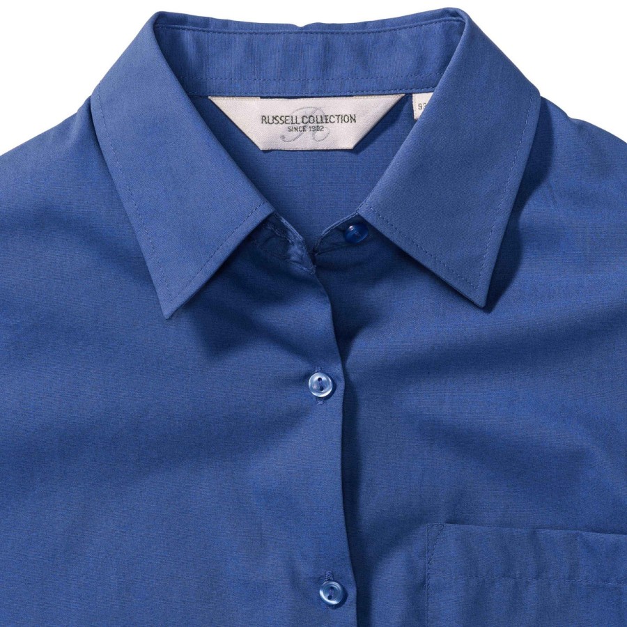 RUSSELL women's long sleeve shirt PURE COTTON