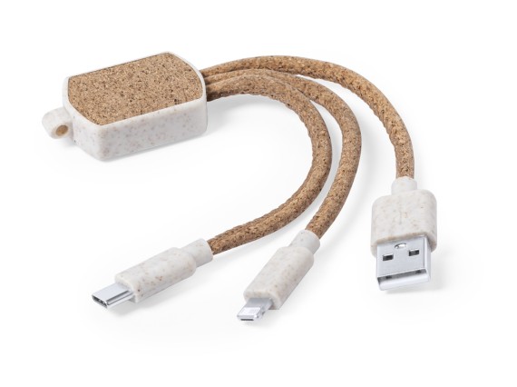 Guiss keyring USB charger cable