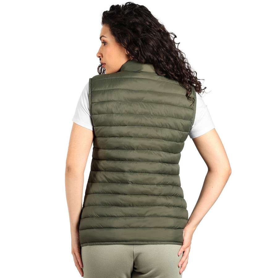 LIBERTY VEST WOMEN, light padded bodywarmer, olive