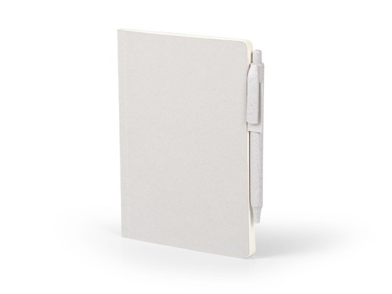 GRAIN, notebook with pen, gray