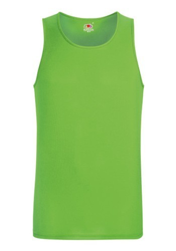 Fruit of the Loom, Performance Vest, sportska atlet majica za muškarce, limeta,M