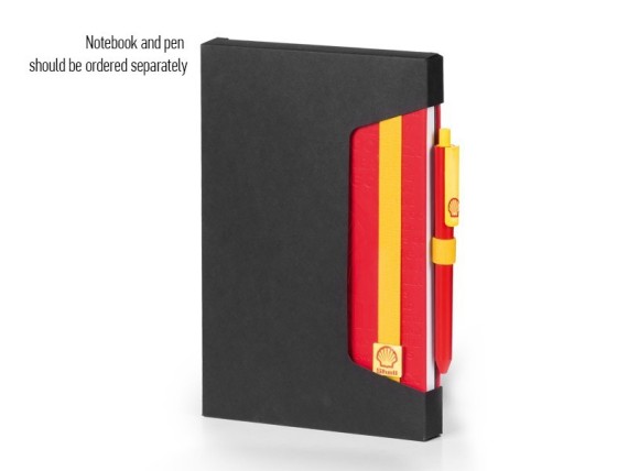 PRO PACK, poklon kutija za notese dimenzije 14 x 21 cm, crna