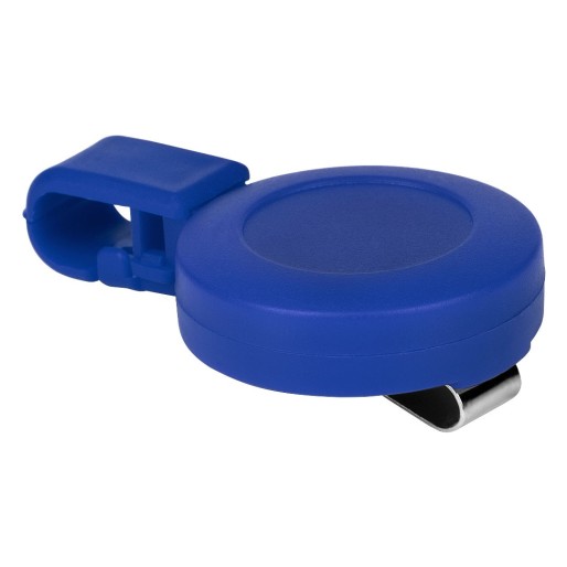 NAME, plastic id card holder, royal blue