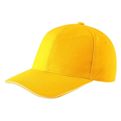 SPRINT, cap, 6 panels, yellow