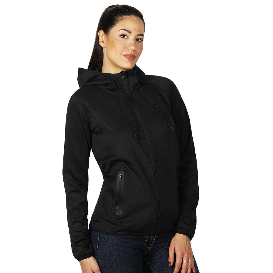 COOPER LADY, women’s hooded sweatshirt black