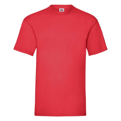 Fruit of the Loom, Valueweight, muška pamučna majica kratkih rukava, crvena, 3XL