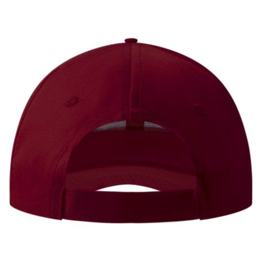 SPRINT, cap, 6 panels, burgundy